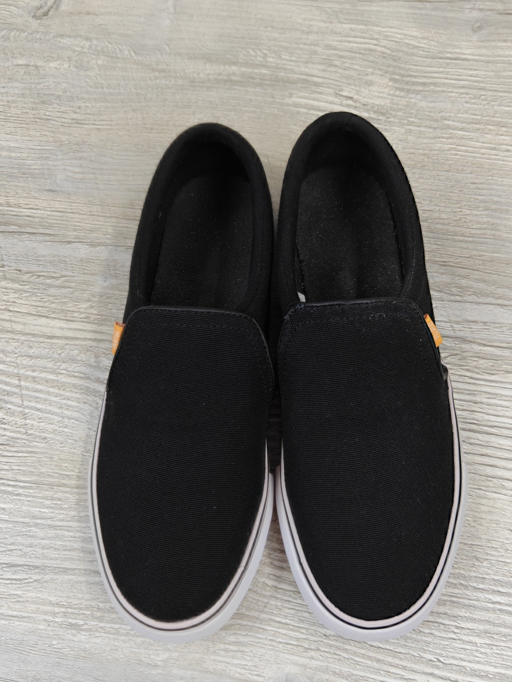 Nike Women's Court Royale AC Slip-On Black White Canvas Shoes BQ9138-001 Sz 6 - Picture 6 of 13
